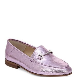 Sam Edelman Kids Metallic Pink Loafers